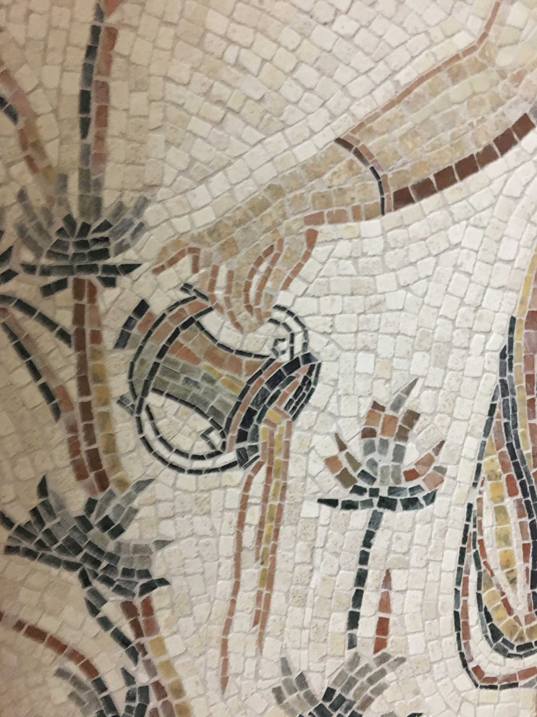Göttin des Herbstes Marmor-Mosaik