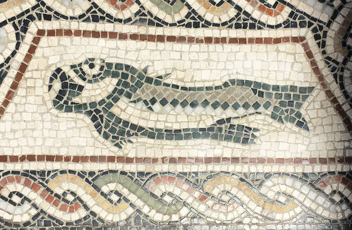 Tierteppich Marmor-Mosaik