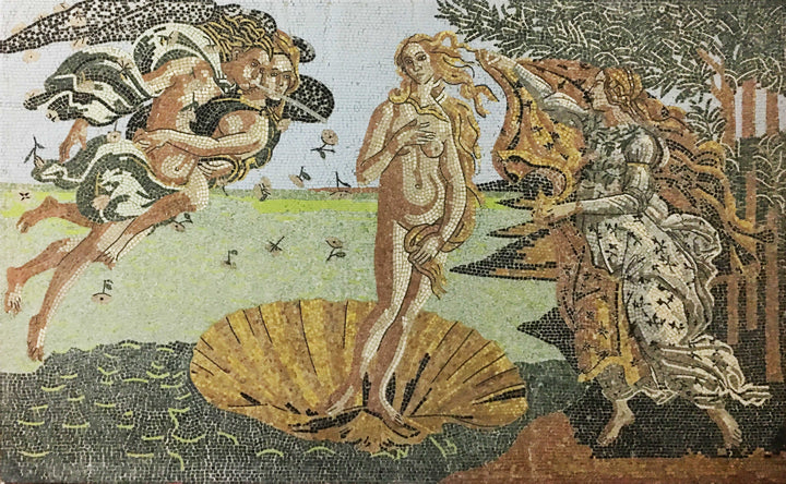 Die Geburt der Venus Marmor-Mosaik
