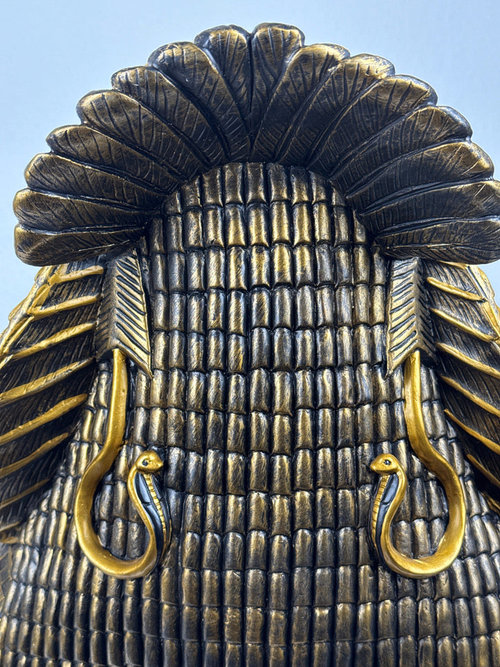 Kleopatra Büste – Königin von Aegypten (Schwarz und Gold)