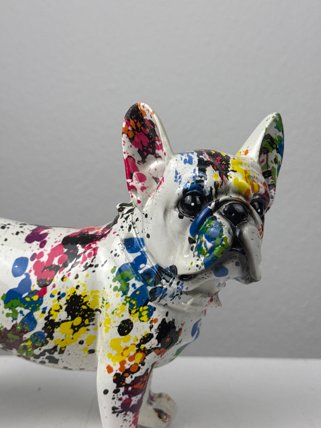 Bulldogge Pop Art (Moderne Spritzoptik)