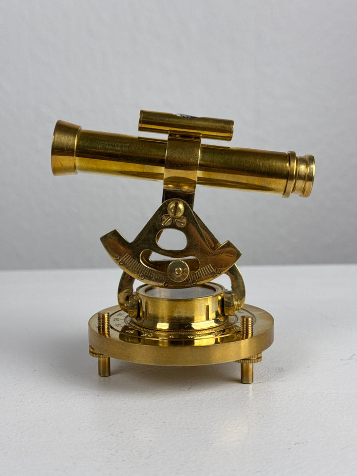 Teleskop mit Alidade (Messing)