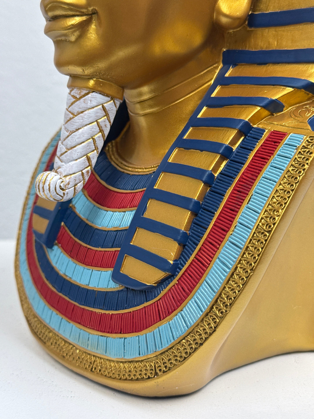 Tutanchamun Büste Skulptur – Ägyptischer Pharao Statue