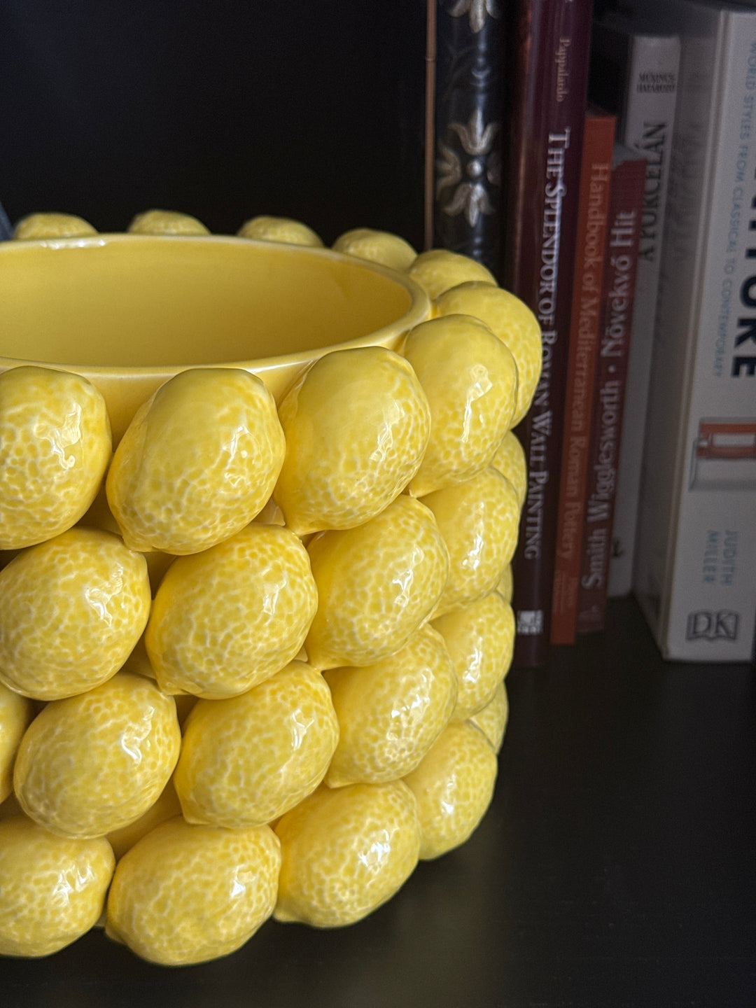 Zitronen Vase (Sizilianische Keramik)