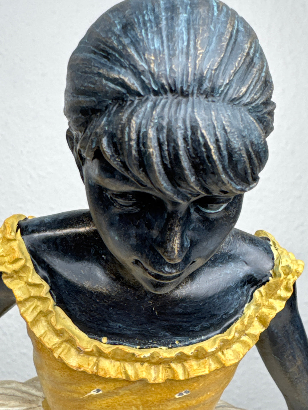 Graziöse Ballerina Skulptur (Degas Tänzerin Statue)