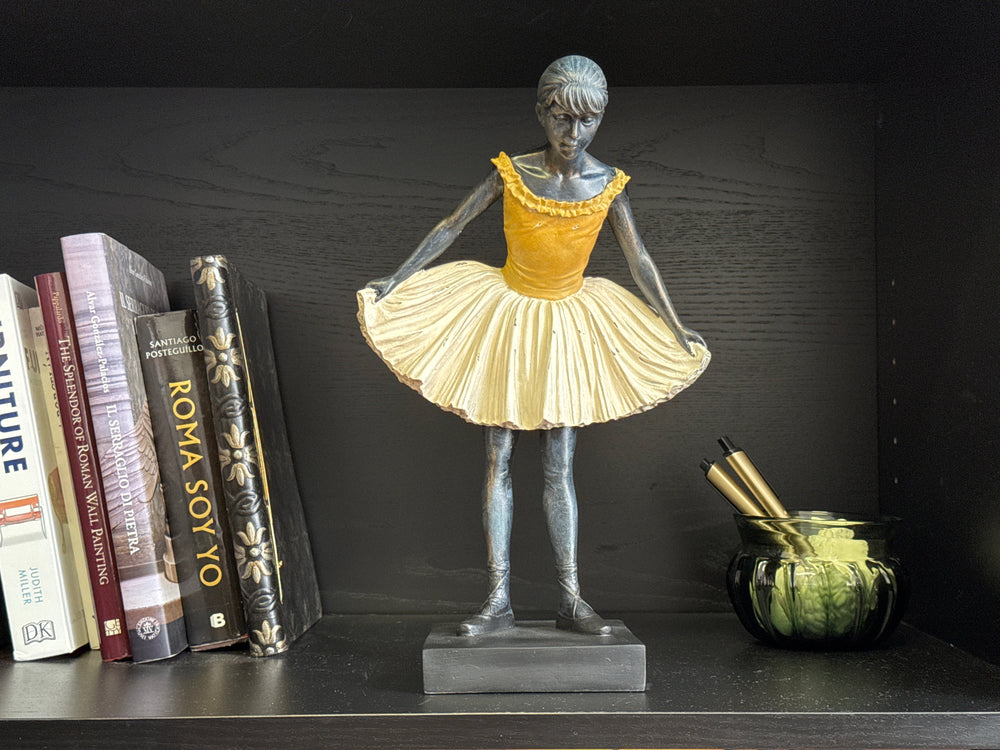 Graziöse Ballerina Skulptur (Degas Tänzerin Statue)