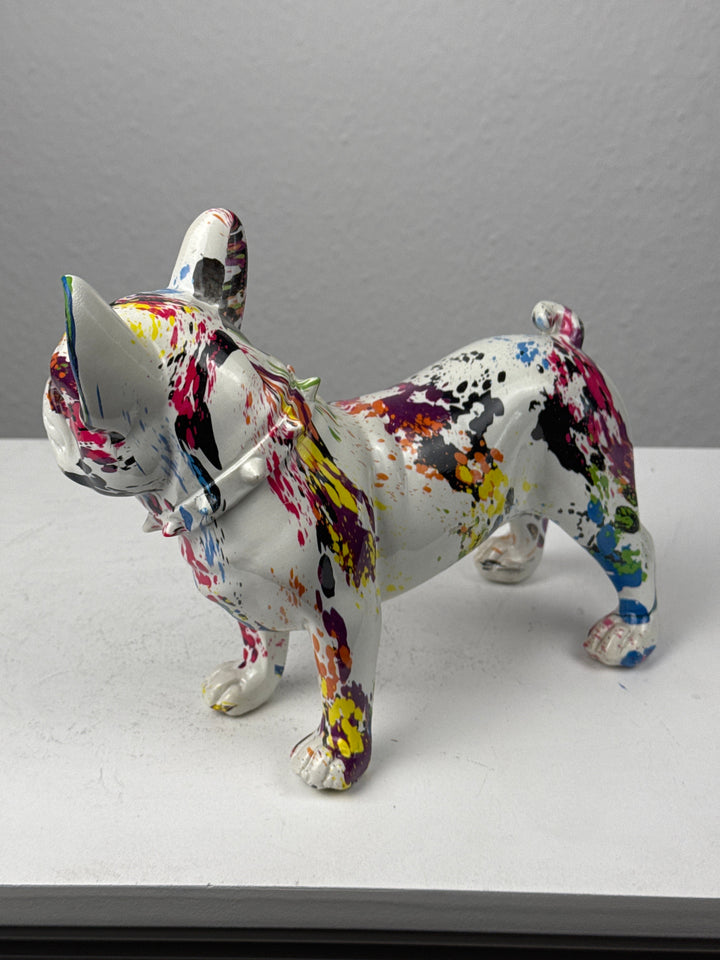 Bulldogge Pop Art (Moderne Spritzoptik)