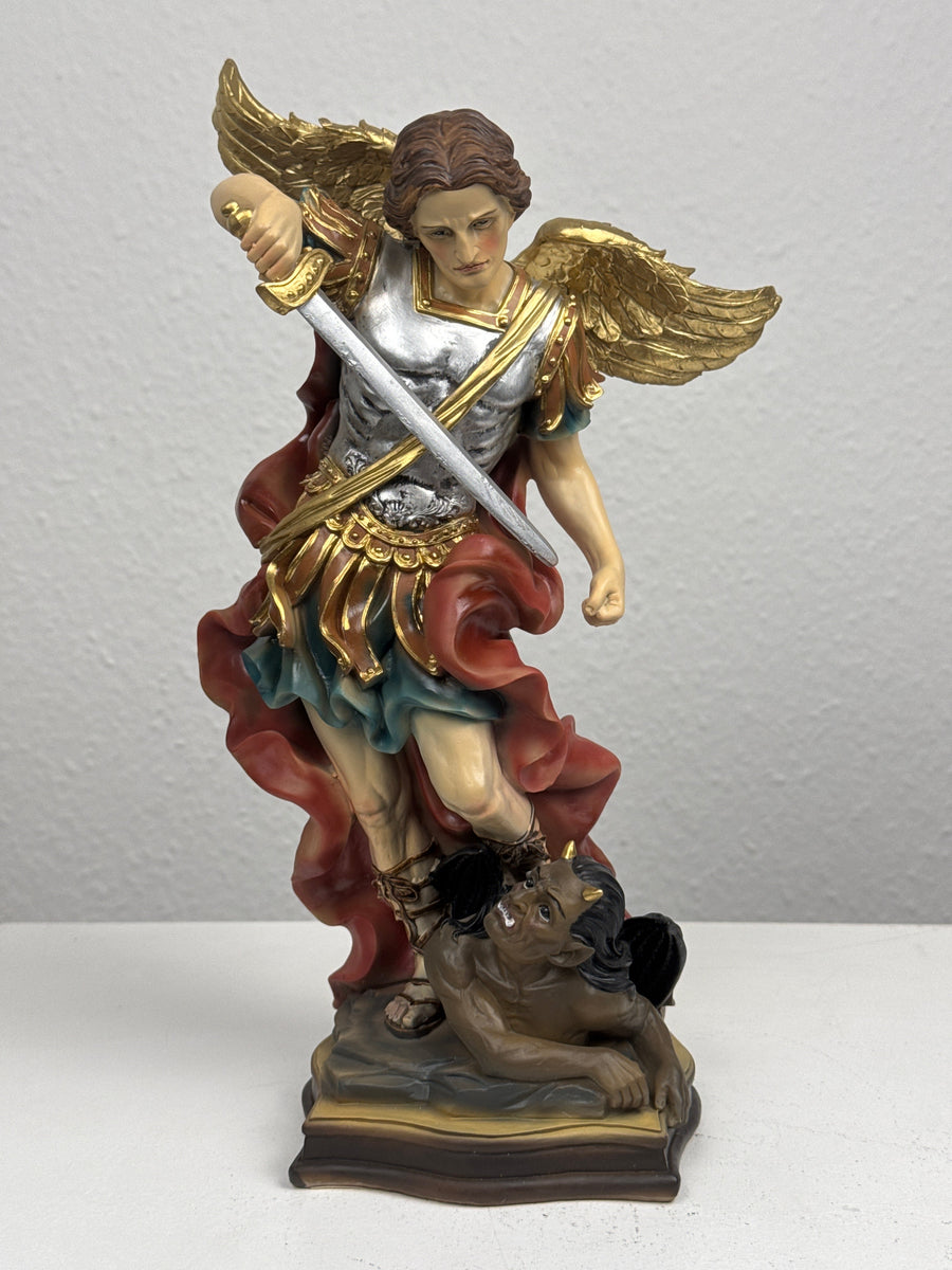 Erzengel Michael Skulptur (Große Statue)