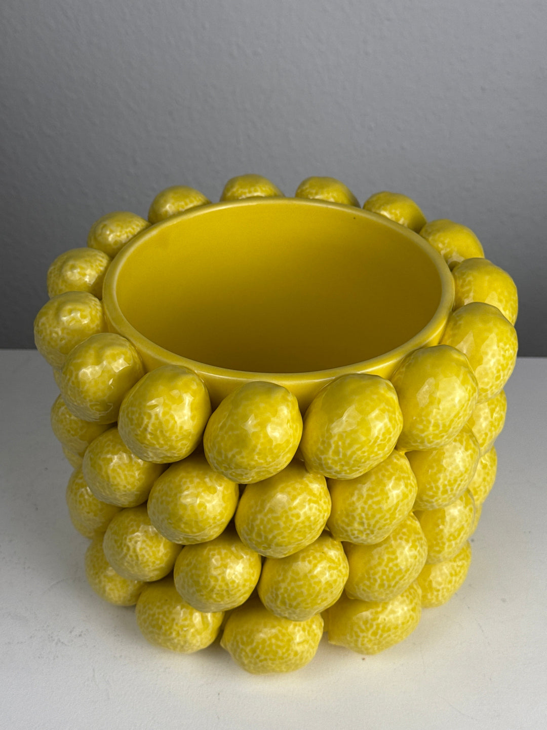 Zitronen Vase (Sizilianische Keramik)
