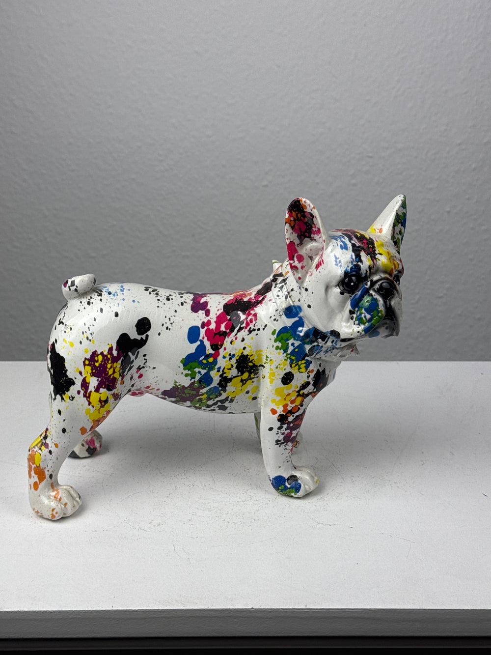 Bulldogge Pop Art (Moderne Spritzoptik)