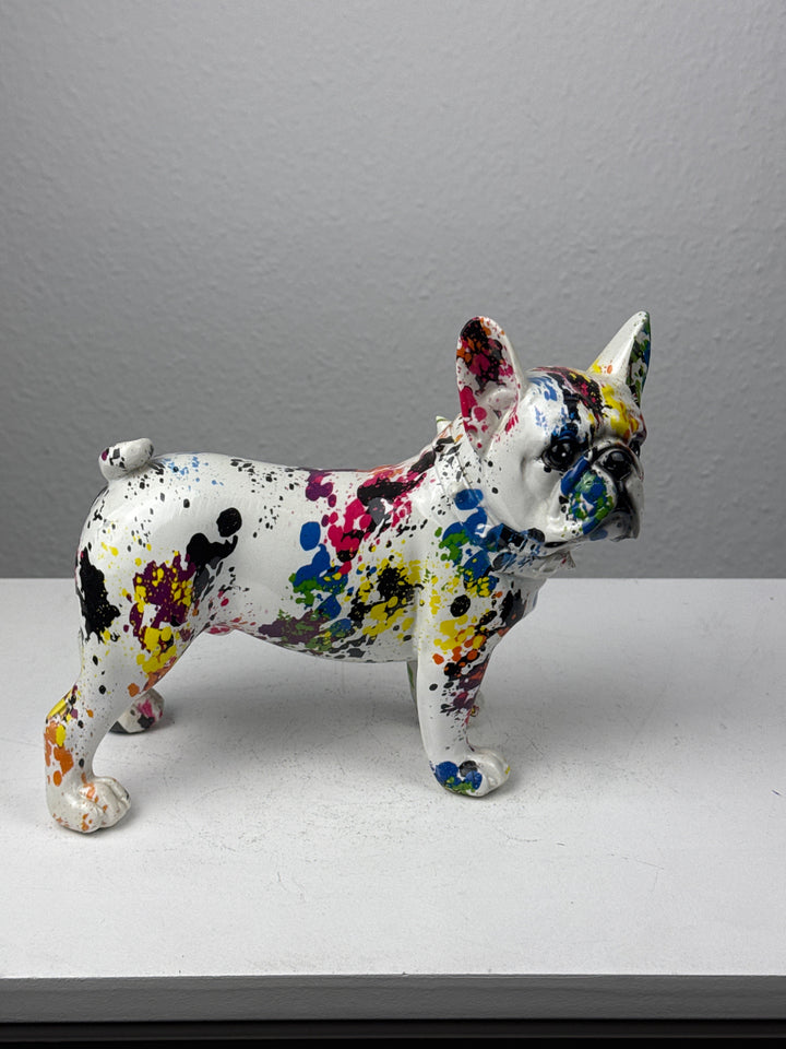 Bulldogge Pop Art (Moderne Spritzoptik)