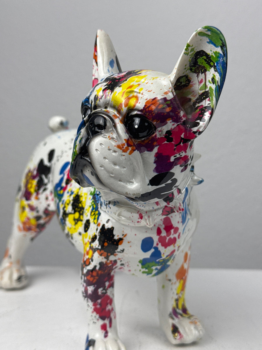 Bulldogge Pop Art (Moderne Spritzoptik)