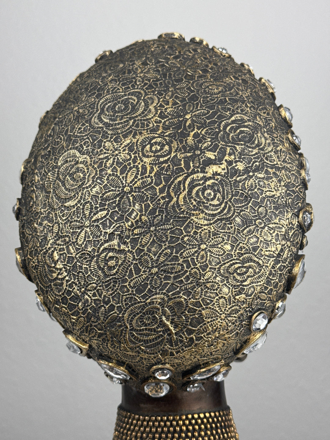 Majestätische Afrikanische Königin Büste (Bronzefinish)