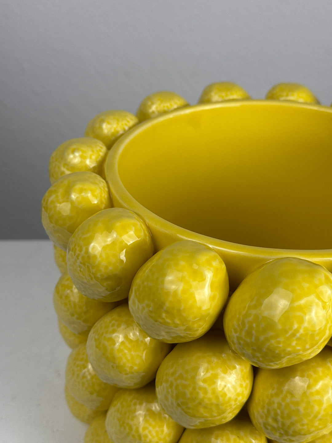 Zitronen Vase (Sizilianische Keramik)