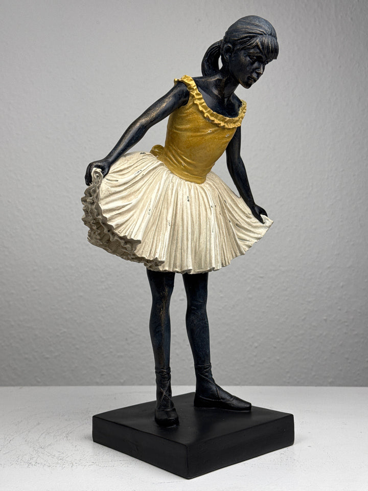 Graziöse Ballerina Skulptur (Degas Tänzerin Statue)