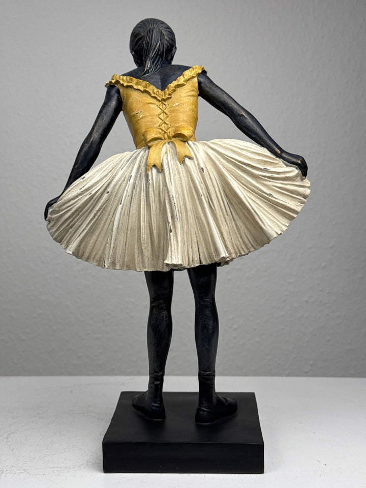 Graziöse Ballerina Skulptur (Degas Tänzerin Statue)