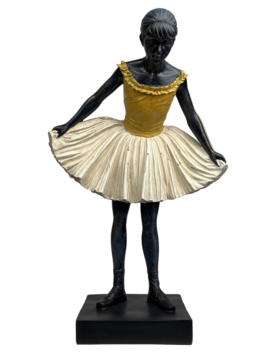 Graziöse Ballerina Skulptur (Degas Tänzerin Statue)
