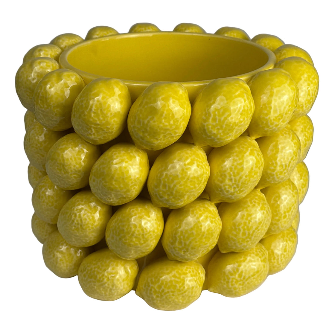 Zitronen Vase (Sizilianische Keramik)
