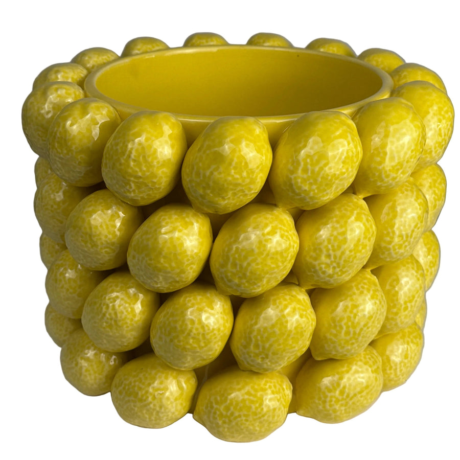 Zitronen Vase (Sizilianische Keramik)