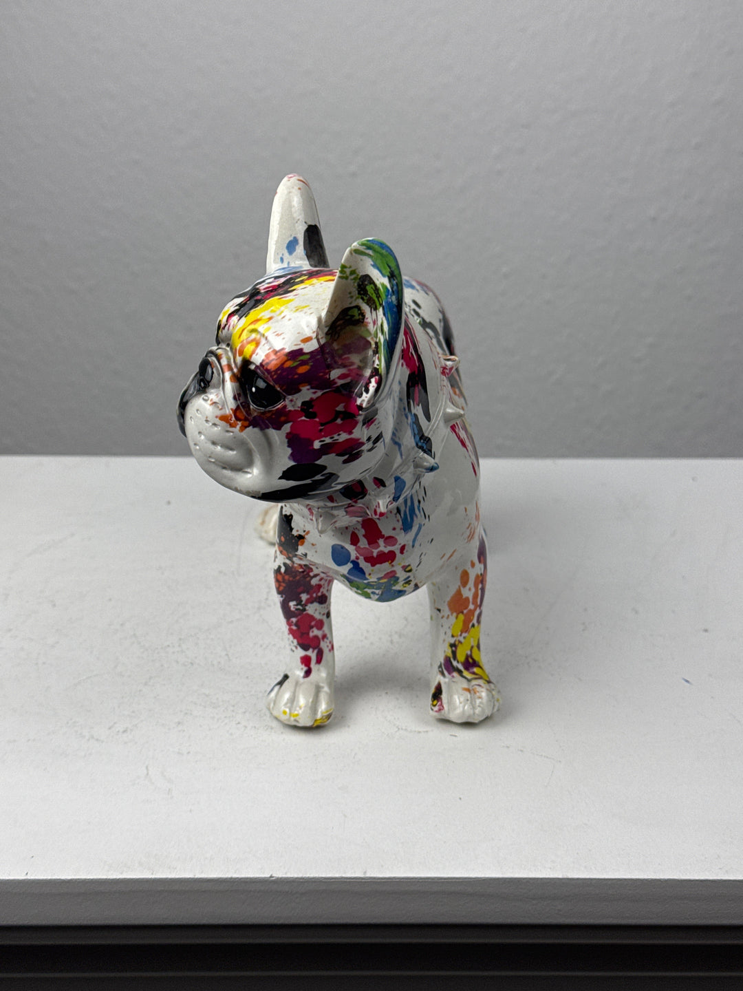 Bulldogge Pop Art (Moderne Spritzoptik)