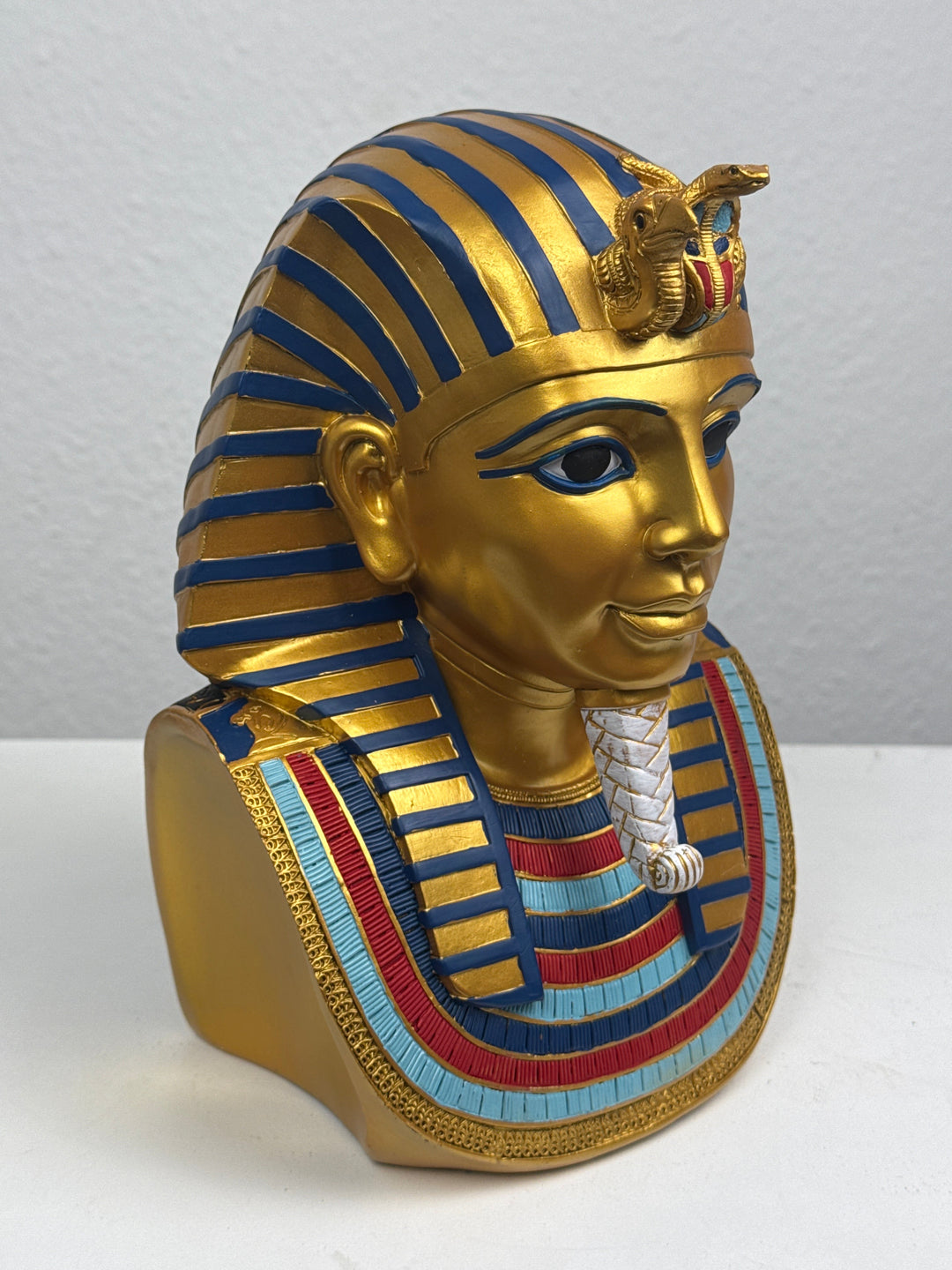 Tutanchamun Büste Skulptur – Ägyptischer Pharao Statue