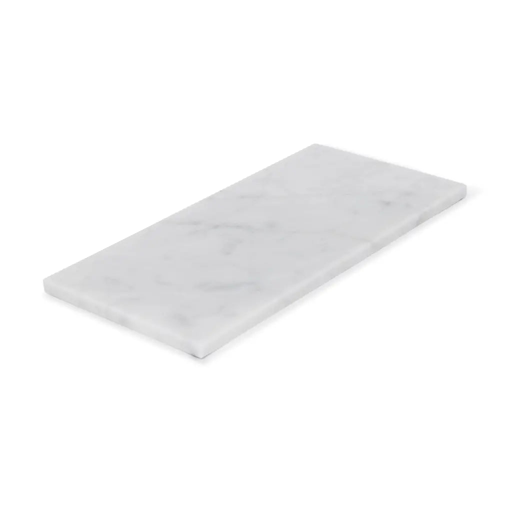 Weisses Marmor Tablett (Medium)
