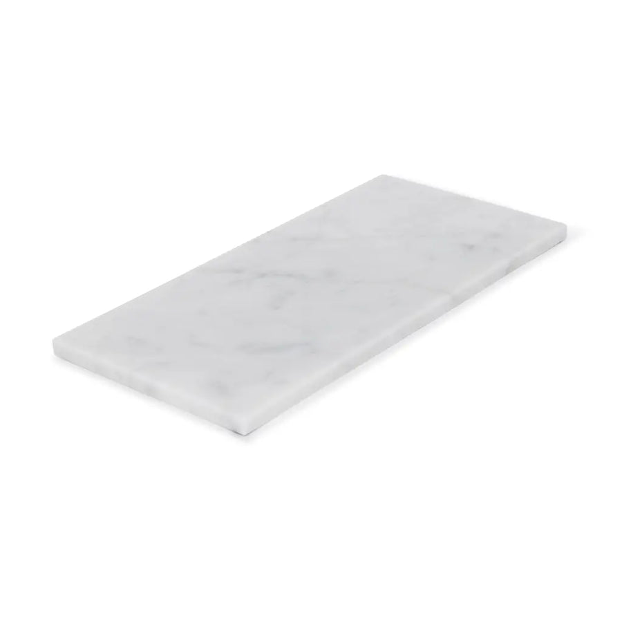 Weisses Marmor Tablett (Medium)