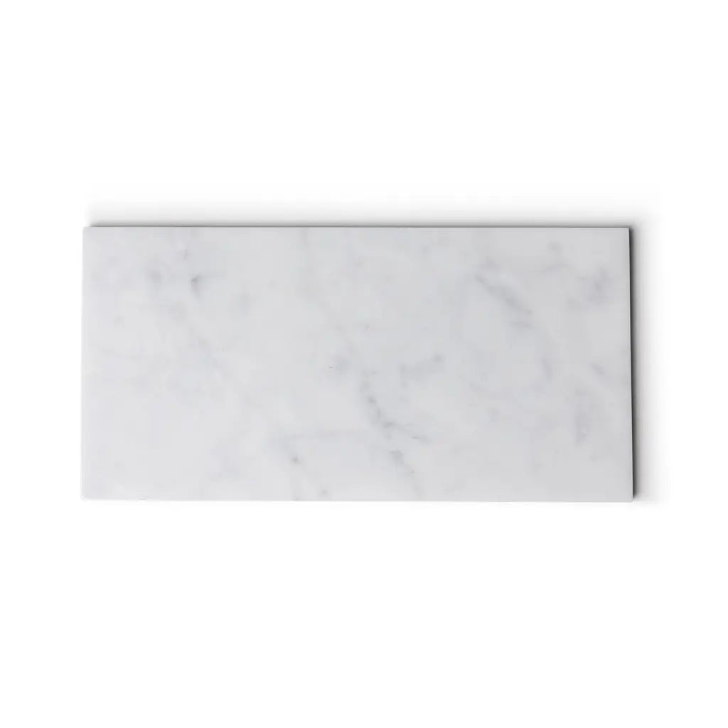 Weisses Marmor Tablett (Medium)