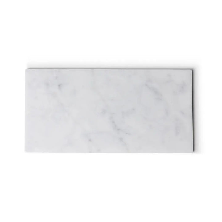 Weisses Marmor Tablett (Medium)