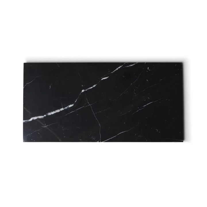 Schwarzes Marmor Tablett (Medium)