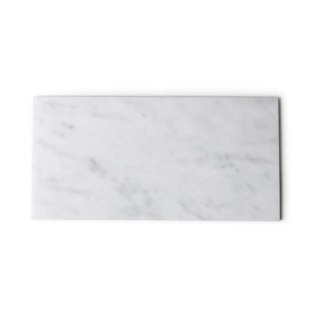 Weisses Marmor Tablett (Gross)
