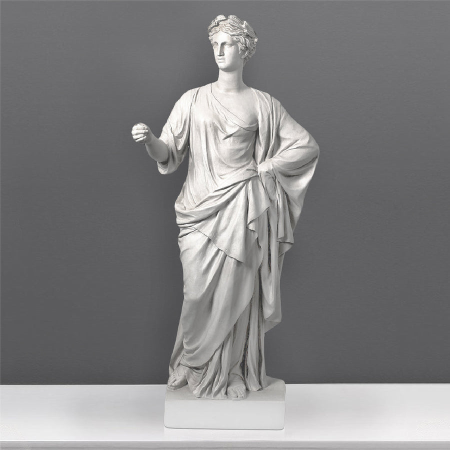 Ceres mit Weizenkronen Lebensgrosse Statue (Gross)