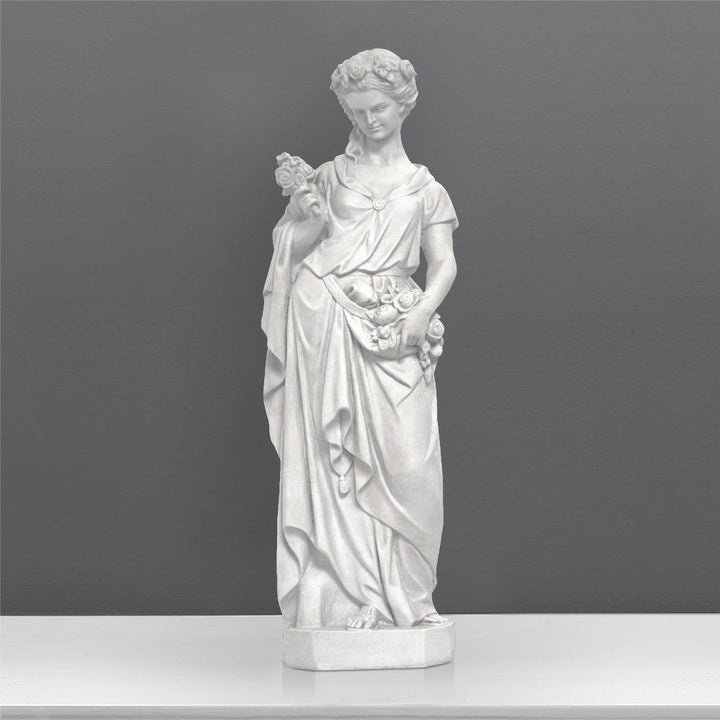Fruehlingsgoettin Statue (Vier Jahreszeiten)