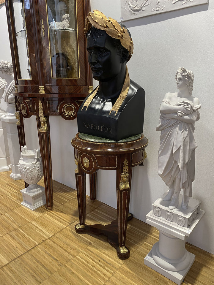 Napoleon als Caesar Büste (Schwarz und Vergoldet)
