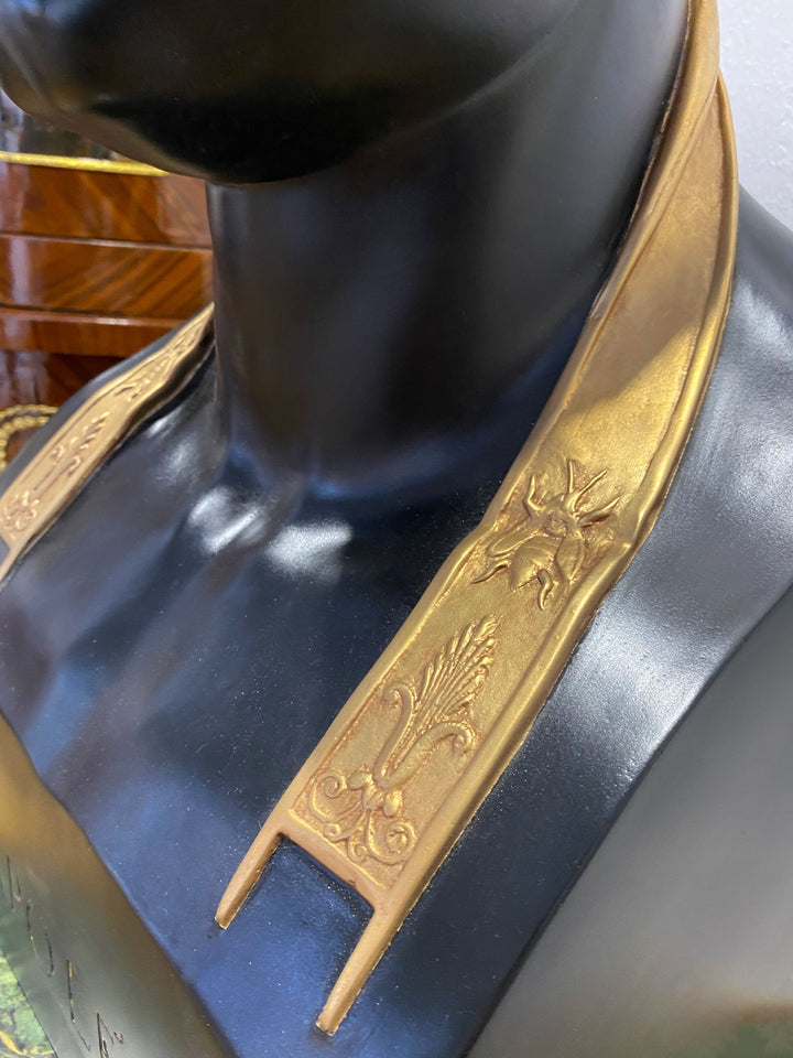 Napoleon als Caesar Büste (Schwarz und Vergoldet)