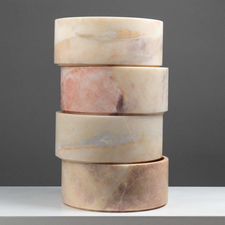 Marmor Hundenapf (Rosa)