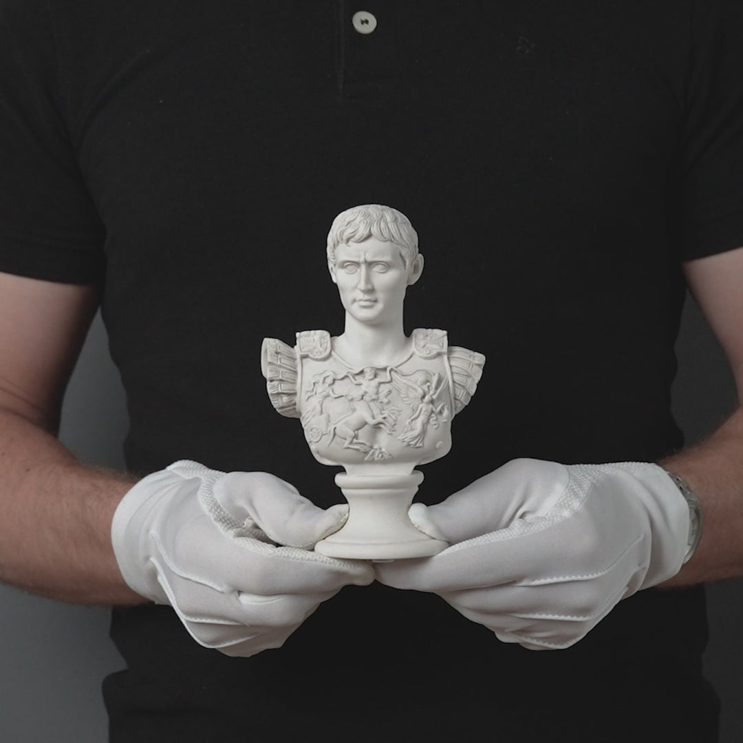 Augustus Caesar Büste als Centurio von Primaporta (Klein)