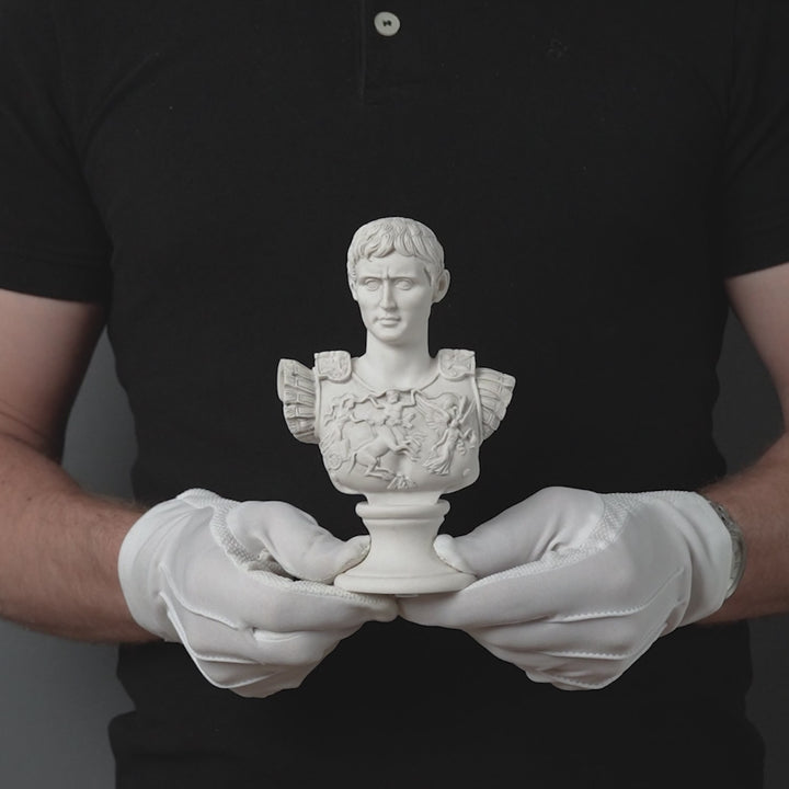 Augustus Caesar Büste als Centurio von Primaporta (Klein)