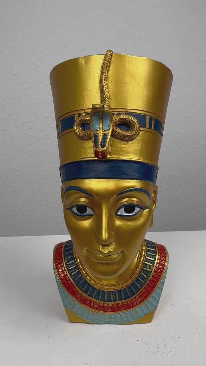 Nofretete Büste Skulptur – Königin des Nils Statue
