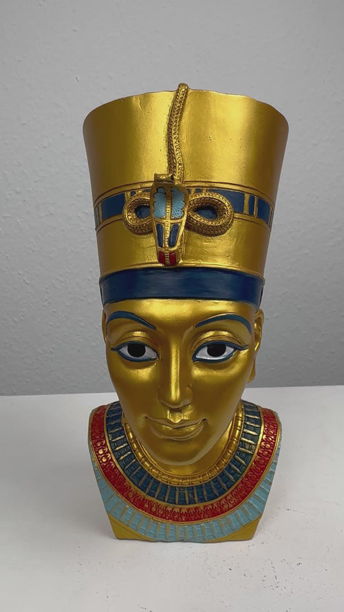Nofretete Büste Skulptur – Königin des Nils Statue