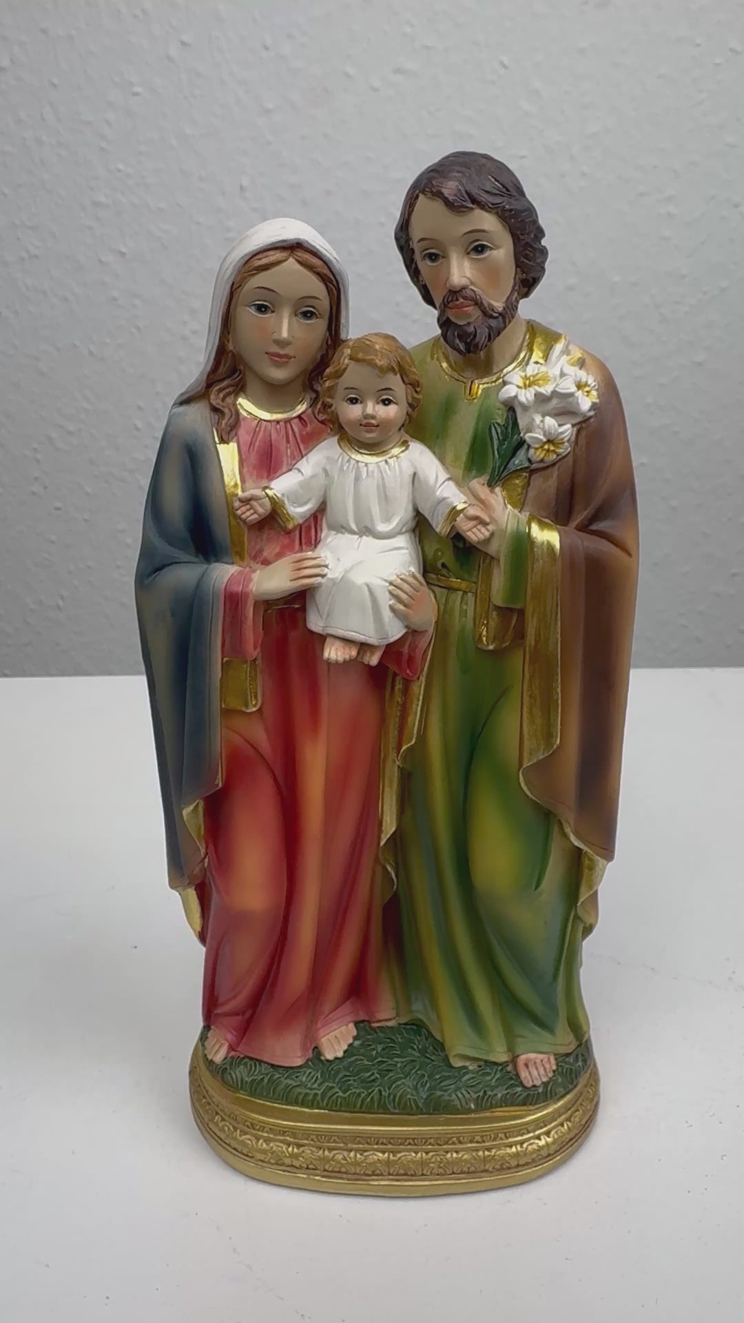 Die Heilige Familie Statue