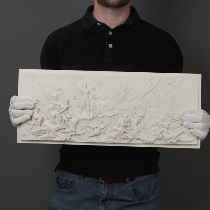 Relief Diana bei der Jagd