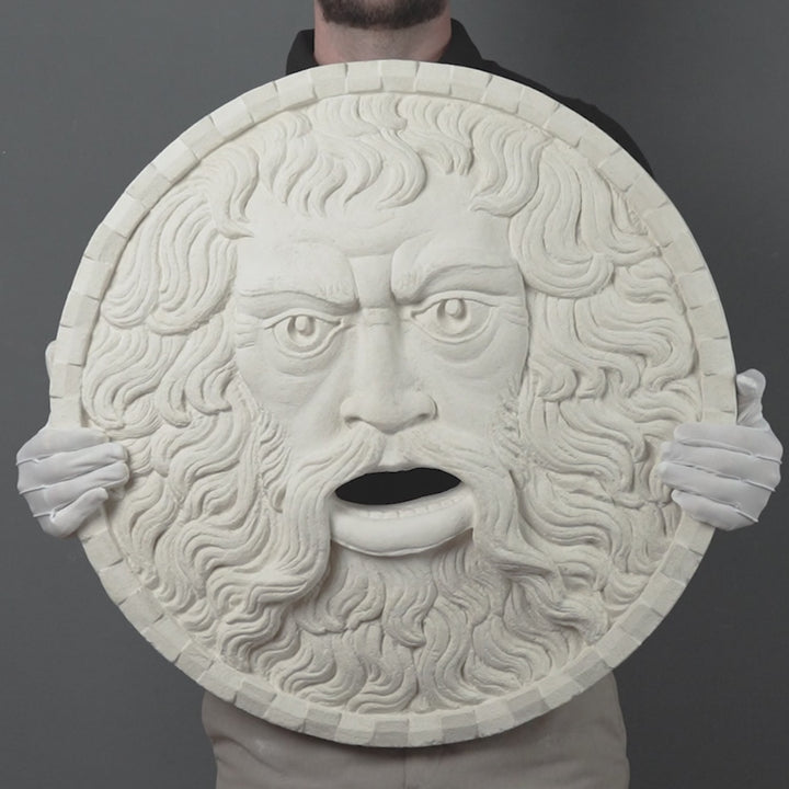 Chronos Wandskulptur – Bocca della Verità