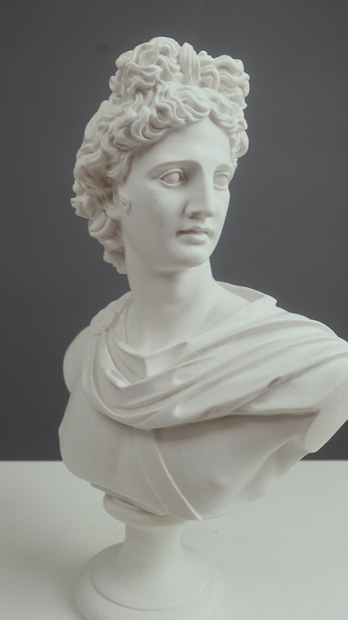 Apollo & Diana Büsten im Paar (Griechische Götter)