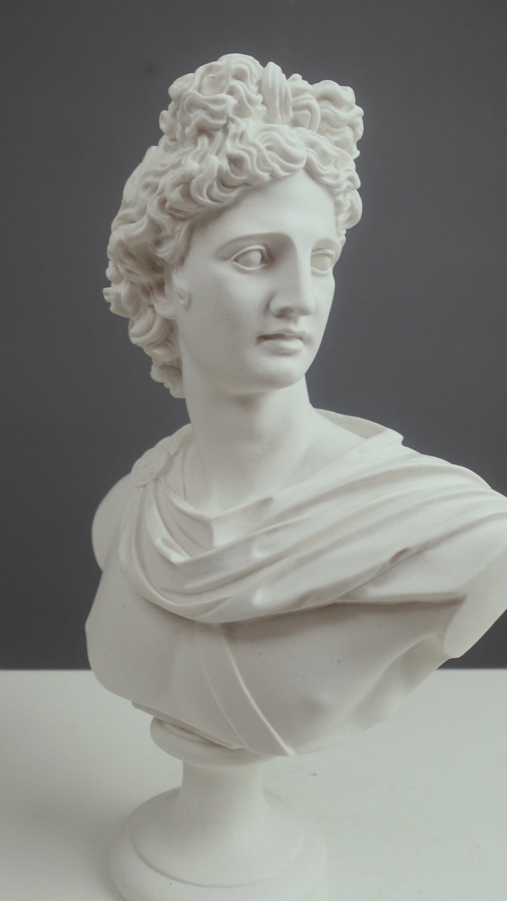 Apollo & Diana Büsten im Paar (Griechische Götter)