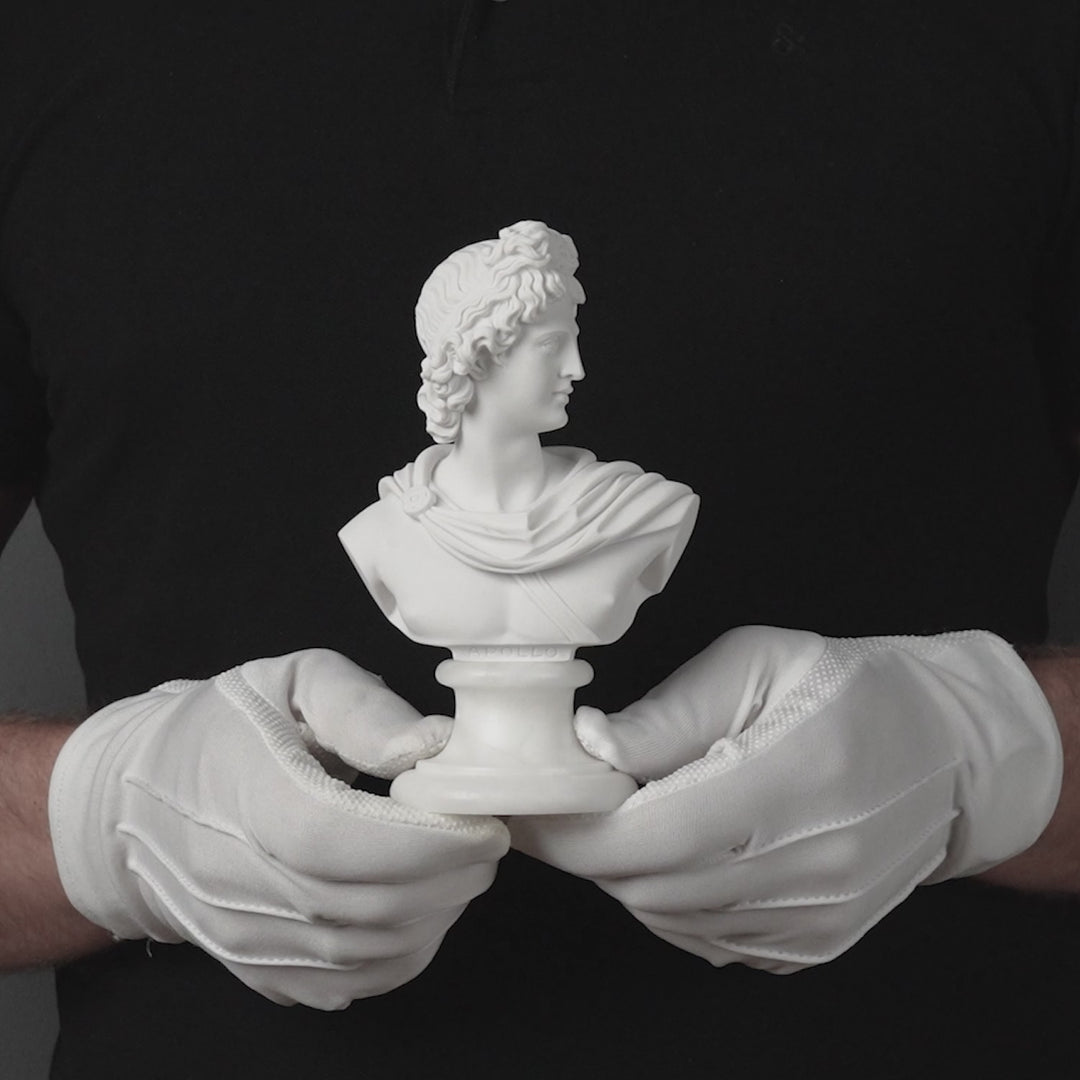 Apollo Büste Statue (Klein)