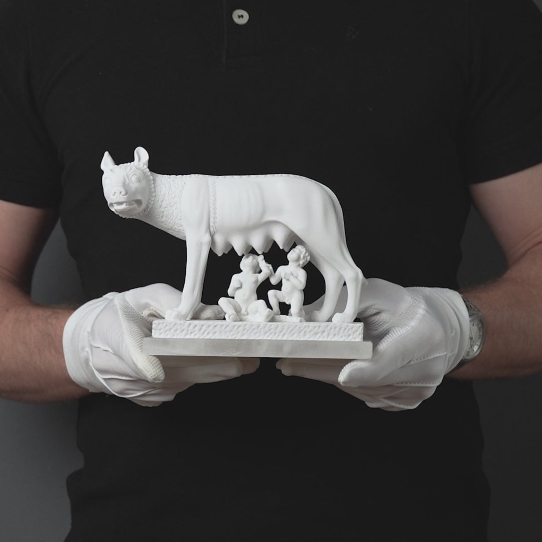 Kapitol Wolfsstatue Rom (Romulus und Remus mit der Wölfin)