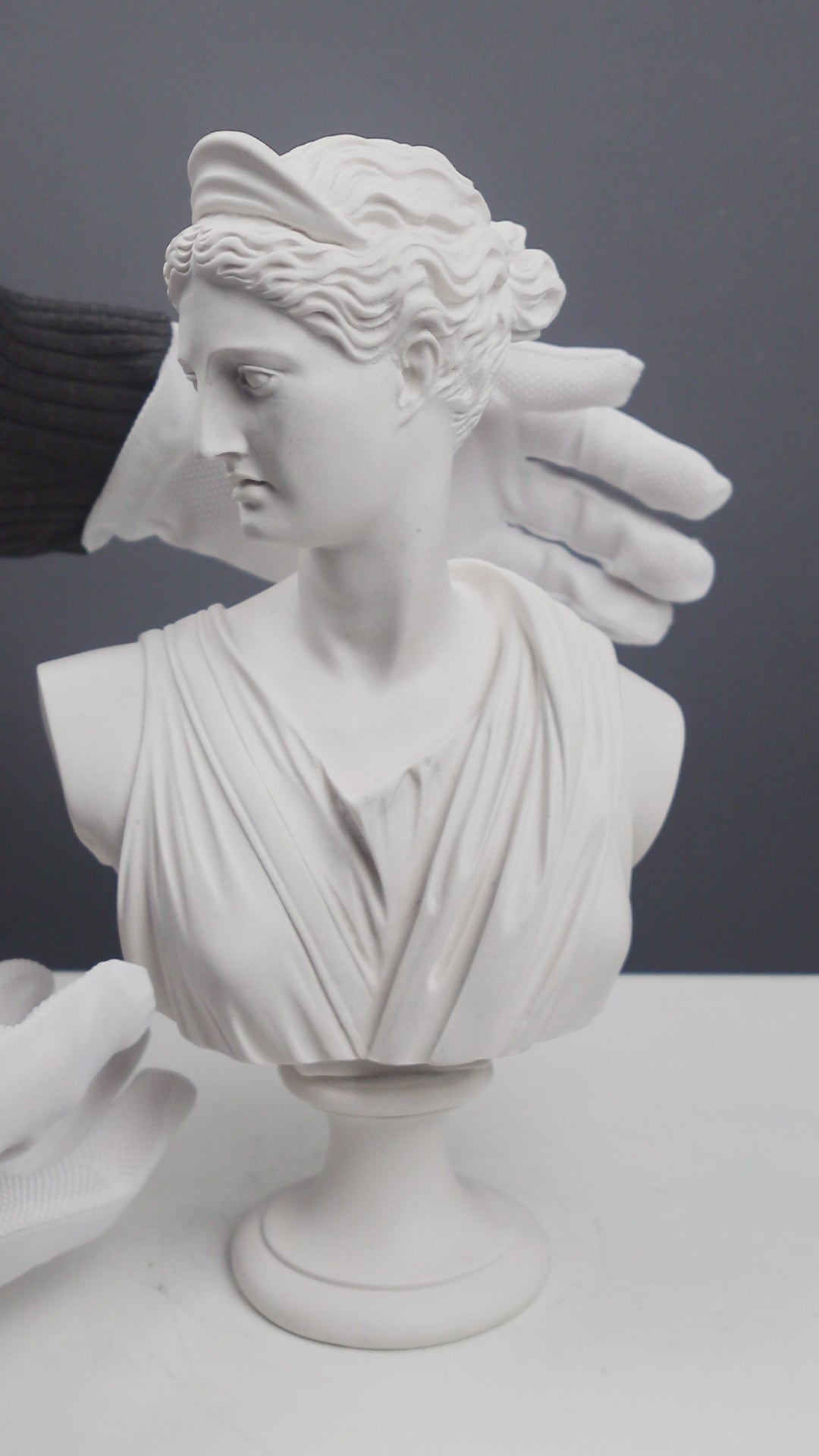 Apollo & Diana Büsten im Paar (Griechische Götter)